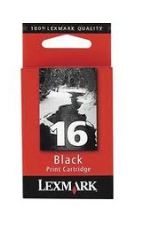 tinta impresora lexmark 16 negro