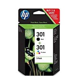 HP 301 Negro + 301 Color N9J72
