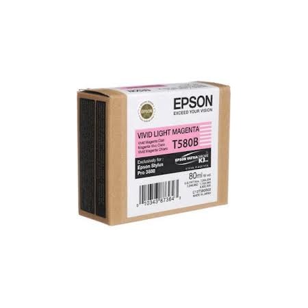 EPSON T580B Magenta Vivo Claro