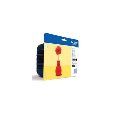 OFERTA BROTHER LC 121 Pack 4 colores a 42,00 euros