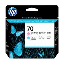 HP 70 C9405 Cyan claro y Magenta Claro Cabezal