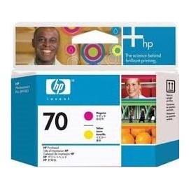 HP 70 C9406 Magenta y Amarillo Cabezal