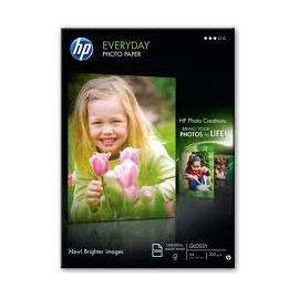 PAPEL FOTOGRAFICO HP EVERYDAY A-4 200 G (100h) Ref Q2510A
