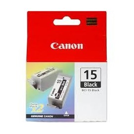 CANON BCI 15 Negro (Pack 2)