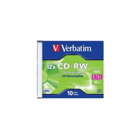 CD REGRABABLE VERBATIM RW 80 (1)