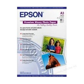 PAPEL FOTOGRAFICO EPSON A-3 255 G (25) Ref S041315