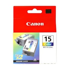 CANON BCI 15 Negro (Pack 2)