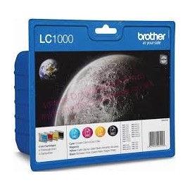 BROTHER LC 1000 Pack 4 colores