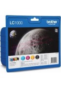 BROTHER LC 1000 Pack 4 colores