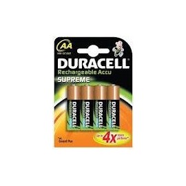 PILAS RECARGABLES R6 DURACELL (4)