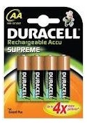 PILAS RECARGABLES R6 DURACELL (4)