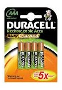 PILAS RECARGABLES R3 DURACELL (4)