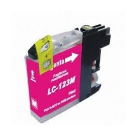 BROTHER LC 123 Magenta Compatible