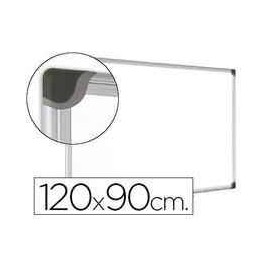 PIZARRA BLANCA Q-CONNECT LACADA MAGNETICA MARCO DE ALUMINIO 120X90 CM Cod 26611