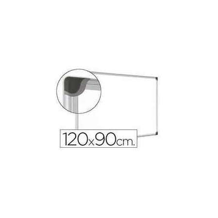 PIZARRA BLANCA Q-CONNECT LACADA MAGNETICA MARCO DE ALUMINIO 120X90 CM Cod 26611
