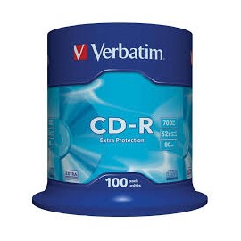 CD VERBATIM TARRINA 100