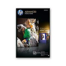 PAPEL FOTOGRAFICO HP ADVANCED SATINADO A-4 250 G (25h)