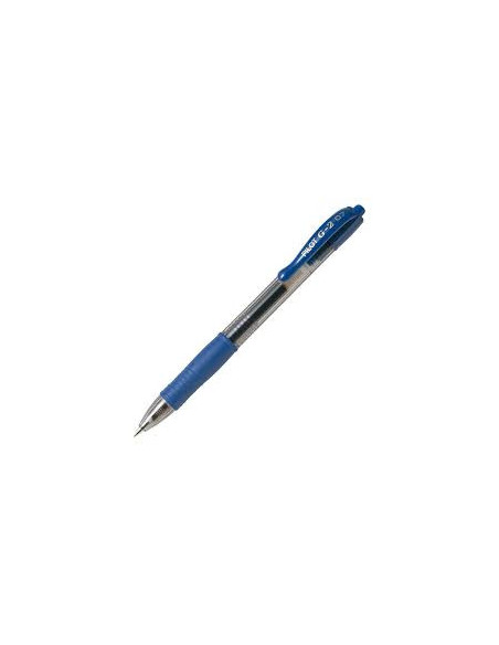 PILOT G-2 AZUL TINTA GEL RETRACTIL SUJECION DE CAUCHO