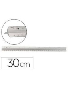 Escalimetro liderpapel aluminio forma triangular con funda