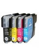 BROTHER LC 980 / LC 1100 Negro Compatible