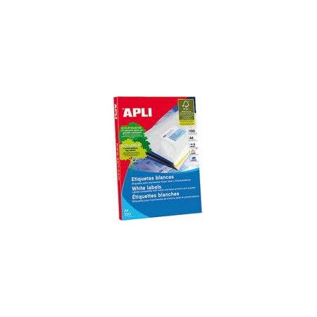 ETIQUETAS APLI 210X297 A-4 Ref 2412