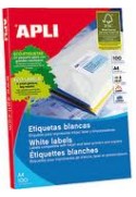 ETIQUETAS APLI 210X297 A-4 Ref 2412